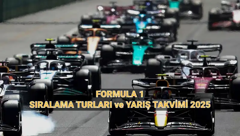 2025 Formula 1 Takvimi: Yarışların Tarihleri ve Yayın Akışı