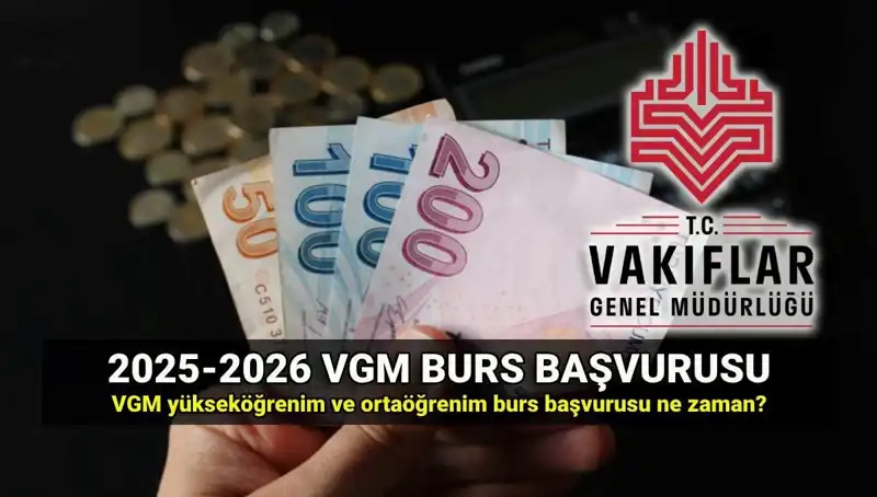 VGM Burs Başvuru Tarihleri 2025: Başvuru Süreci ve Detaylar