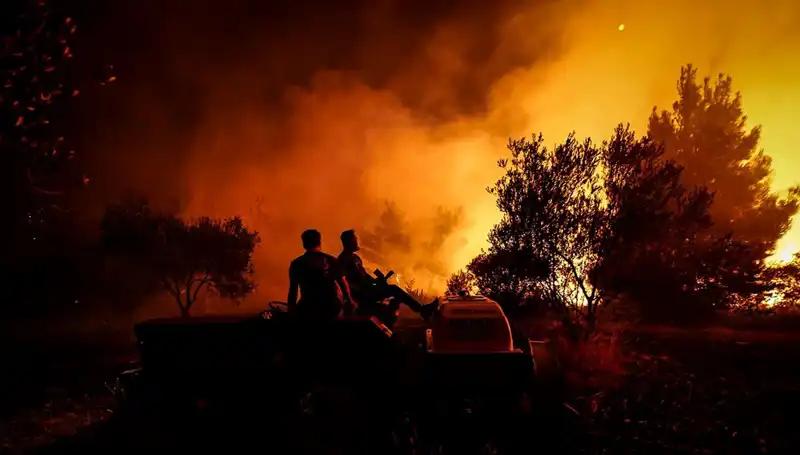 Çanakkale'de Orman Yangını: 785 Kişi Tahliye Edildi, Panik Hâkim!